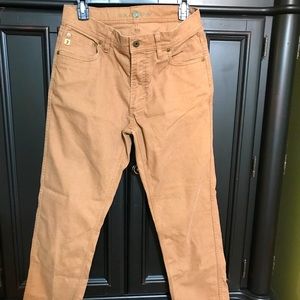Duck Head Field Canvas five pocket style pants/ Buckskin
